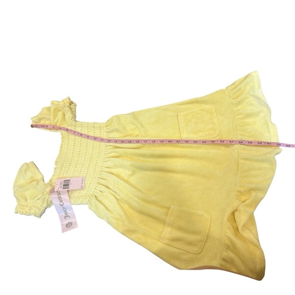 NWT vintage Juicy Couture terry cloth baby doll dress size small Y2K coquette - Picture 9 of 9